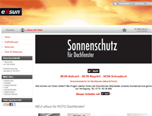Tablet Screenshot of exsun.de